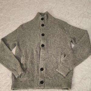 Banana Republic Gray Cardigan Sweater